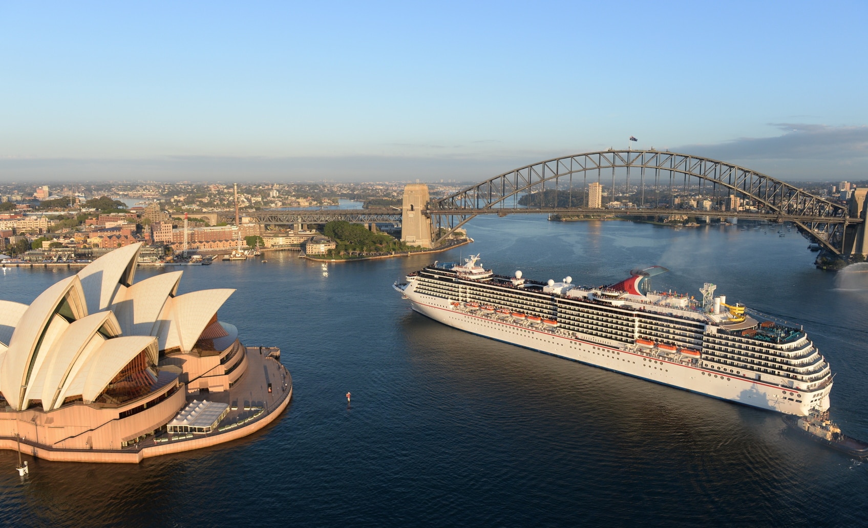 Carnival Legend Arrives Into Sydney Harbour September 2014